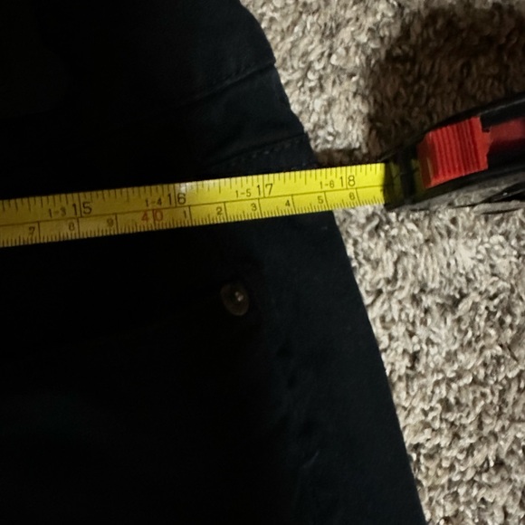 SO Bootcut juniors women’s size 13 Short black stretchy jeans - Picture 5 of 6